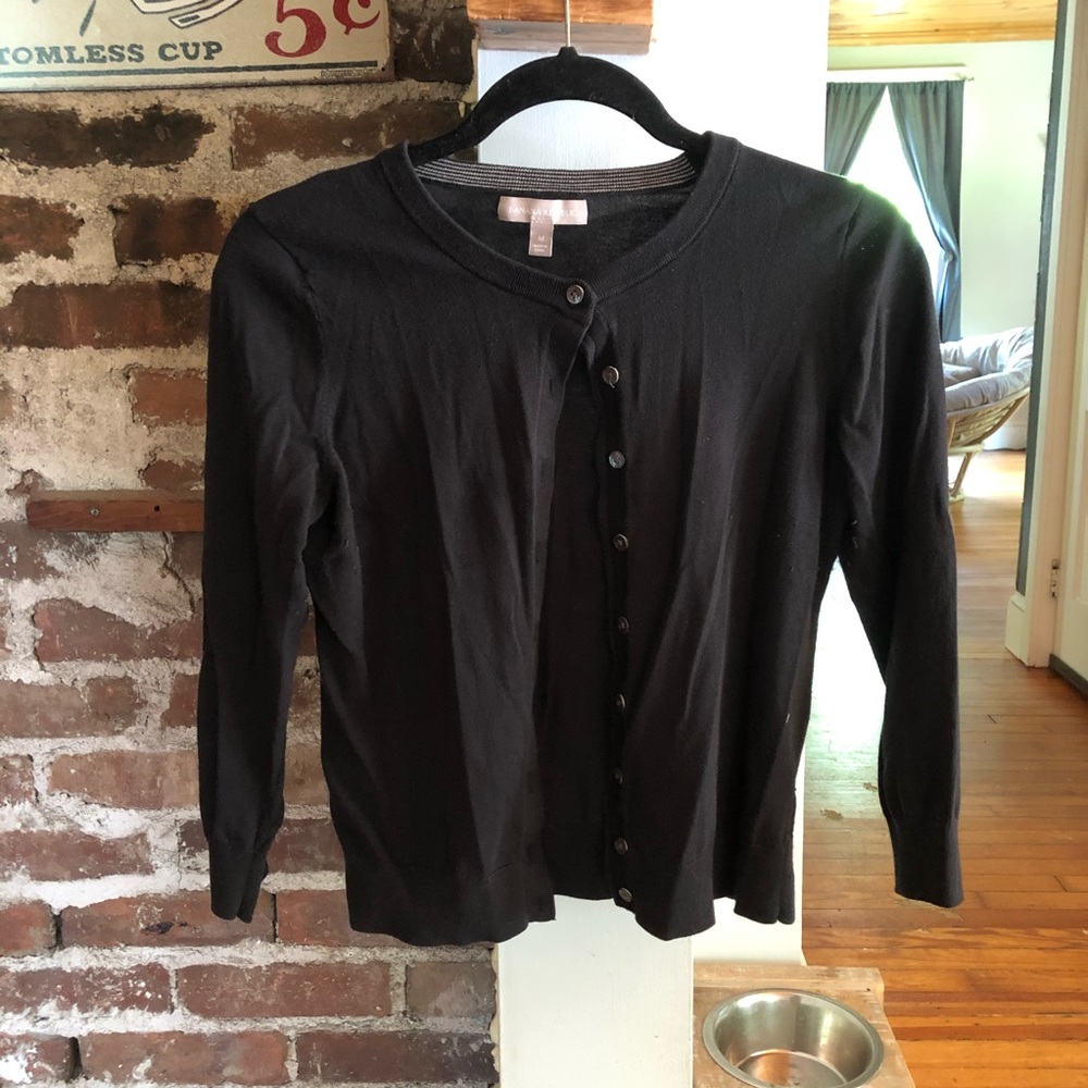 🌚Banana republic Black Cardigan🌚